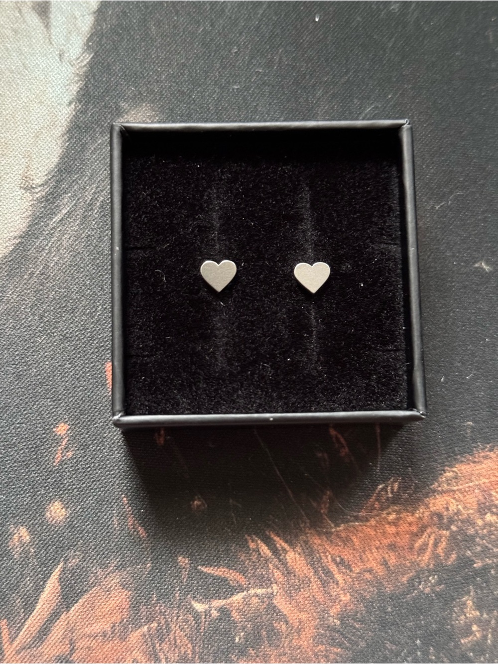 Heart Stud Hypoallergenic Surgical Steel Silver Color Earrings 5 mm